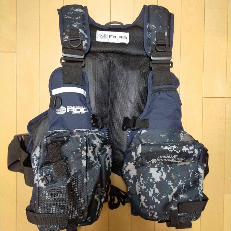 RBB ULTIMATE GEAR フィッシングベスト カモフラージュ RBB ULTIMATE GEAR フィッシングベスト カモフラージュ
